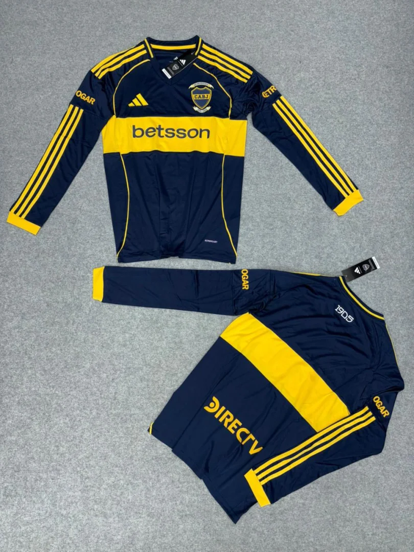 BOCA 120 ANIVERSARIO MANGA LARGA 