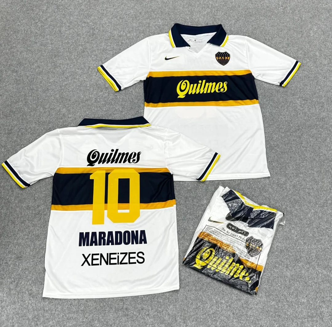 BOCA JUNIORS MARADONA #10 QUILMES