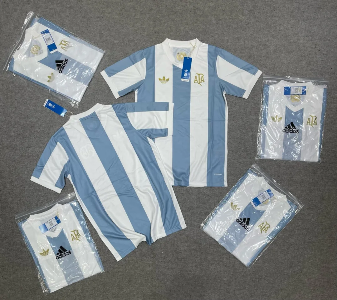 CAMISETA EDICION ESPECIAL ARGENTINA 50 AñOS VERSION JUGADOR