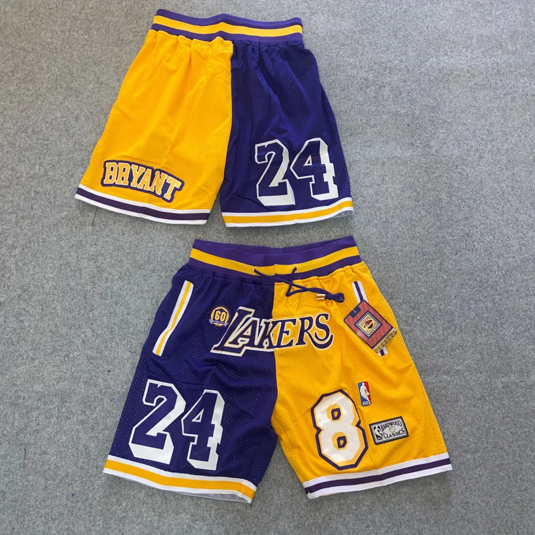 SHORT NBA LAKERS BRYANT