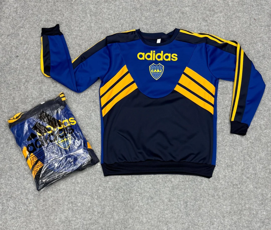 BUZO BOCA JUNIORS RETRO