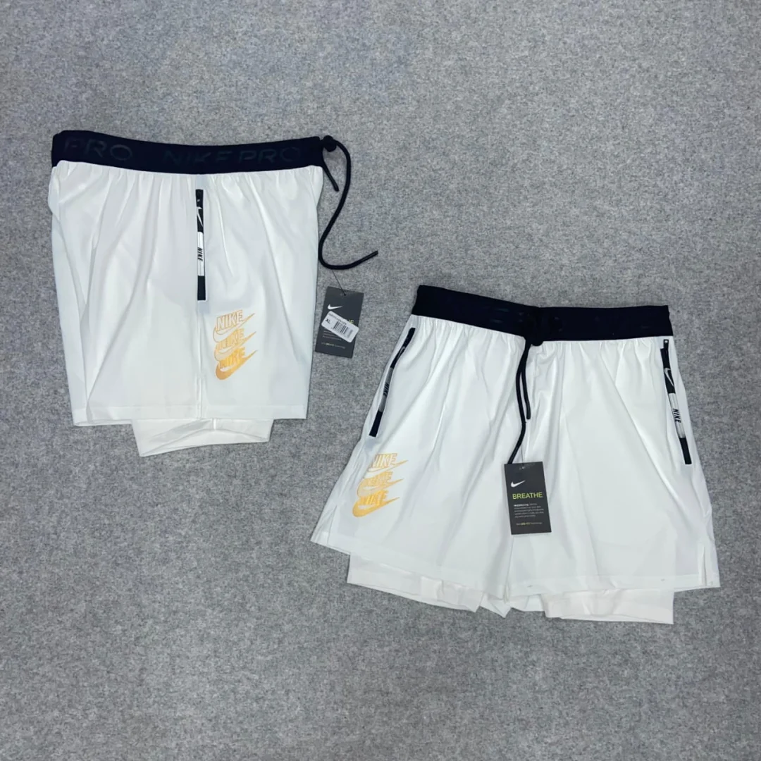 SHORT DRYFIT CON CALZA NIKE PIPA DORADA