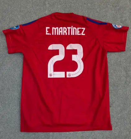 CAMISETA DIBU MARTINEZ NACIONAL ROJA